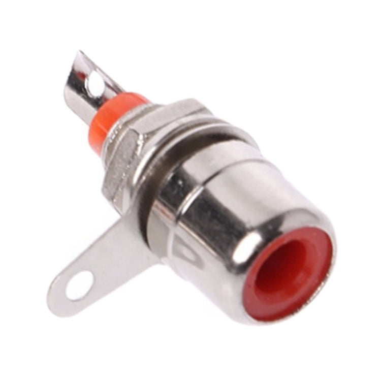 Piccolo connettore audio presa AV Lotus Master saldato RCA, Red