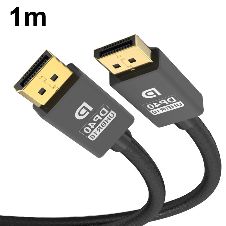 Cavo DP Cavo di collegamento per monitor del computer 8K 30 AWG OD: 6,3 mm con rete in nylon, 1m, 1.5m, 2m, 3m