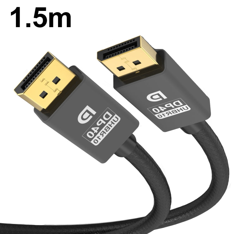 Cavo DP Cavo di collegamento per monitor del computer 8K 30 AWG OD: 6,3 mm con rete in nylon, 1m, 1.5m, 2m, 3m