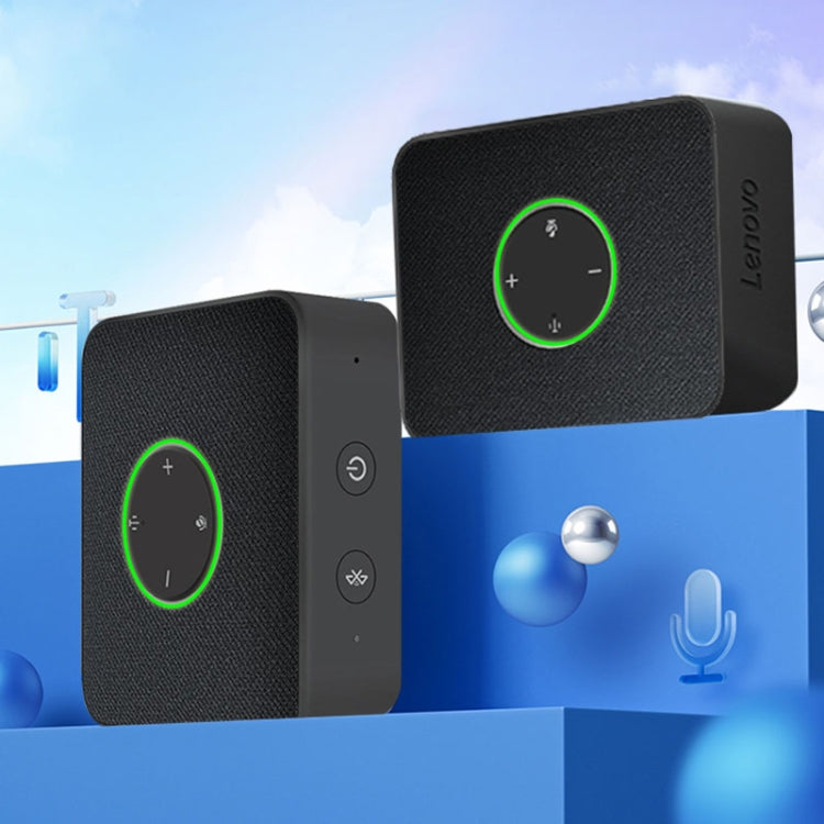 Lenovo Thinkplus MCP01 Videoconferenza intelligente Microfono omnidirezionale Suono Altoparlante microfono Bluetooth portatile