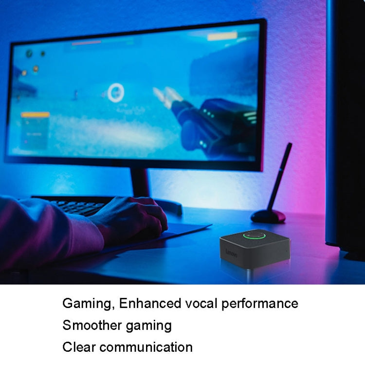 Lenovo Thinkplus MCP01 Videoconferenza intelligente Microfono omnidirezionale Suono Altoparlante microfono Bluetooth portatile