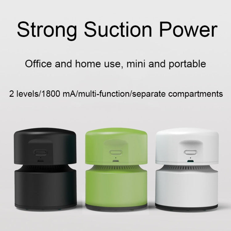 Mini aspirapolvere da tavolo USB ricaricabile per ufficio domestico pulitore di carta portatile