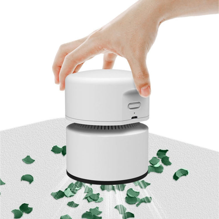 Mini aspirapolvere da tavolo USB ricaricabile per ufficio domestico pulitore di carta portatile