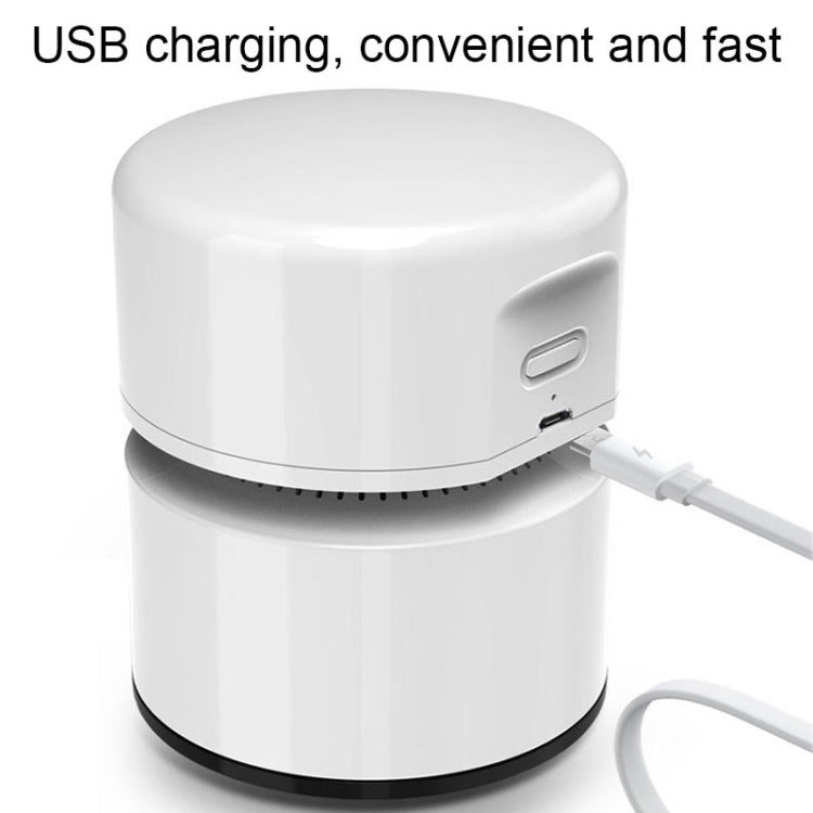 Mini aspirapolvere da tavolo USB ricaricabile per ufficio domestico pulitore di carta portatile