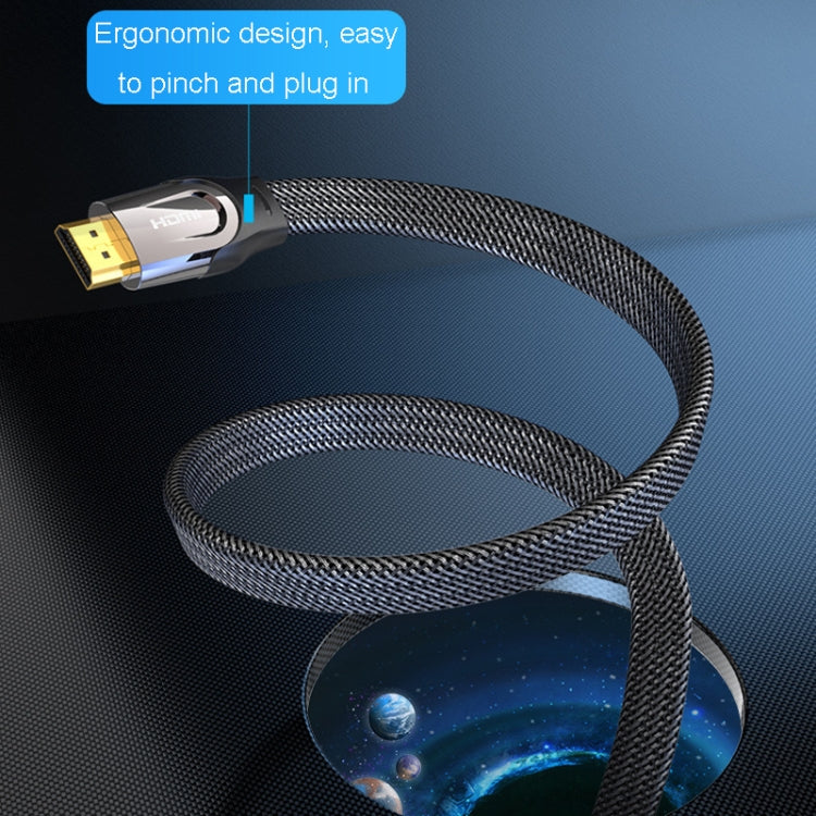 VenTion Cavo tondo HDMI Cavo di trasmissione del segnale per monitor di computer, 0.75m, 1m, 1.5m, 2m, 3m, 5m, 8m, 10m, 15m