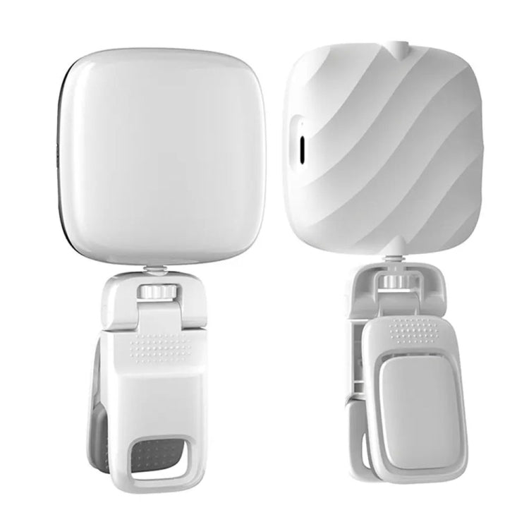 LED per telefono cellulare Live Beauty Fill Light Luce tascabile per fotocamera con ricarica USB, Black, White