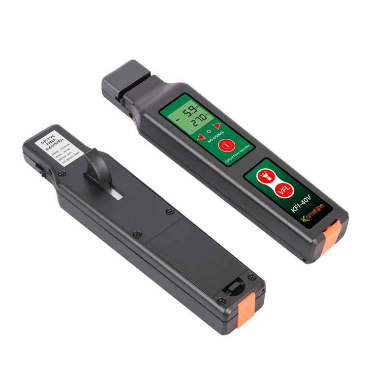 Identificatore in fibra ottica Komshine Identificatore di direzione del segnale del cavo ottico con luce rossa VFL 10 mW, KFI-40V
