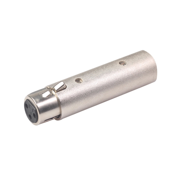Adattatore XLR per lampada di segnalazione DMX maschio da 3 pin XLR femmina a 5 pin XLR maschio con guscio in lega di zinco