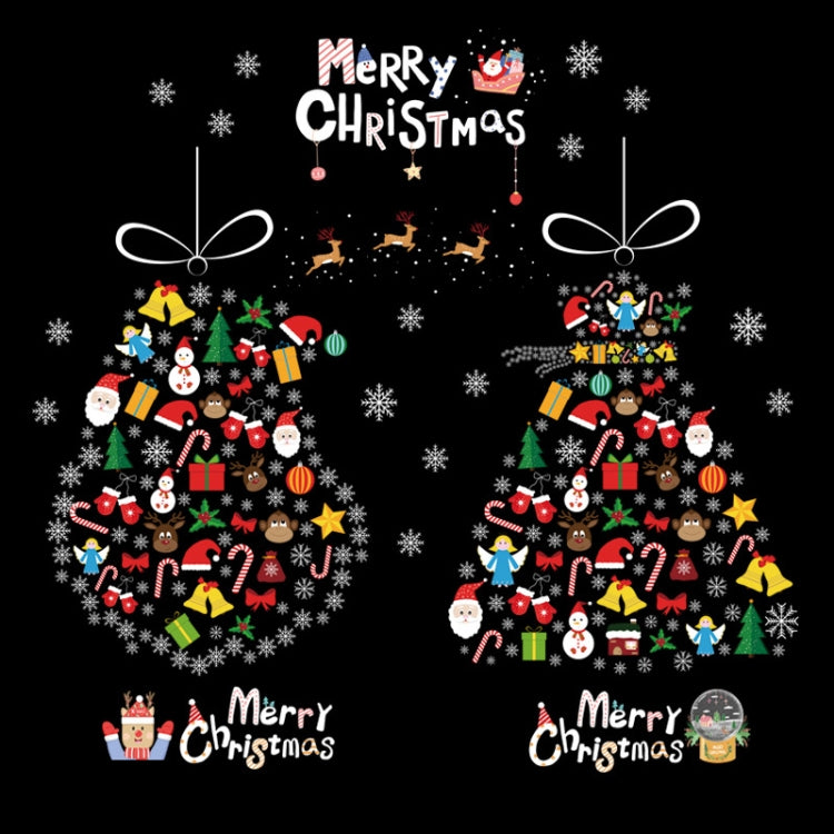 Decorazioni natalizie per finestre, poster, adesivi murali in vetro, Babbo Natale, alce, fiocco di neve, SD-01 45x60cm, SD-02 45x60cm, SD-03 30x90cm, SD-05 30x90cm, SD-12 30x90cm, SD-2203 30x45cm, SD-2204 30x45cm, SD-2205 30x45cm, SD-2206 45x60cm