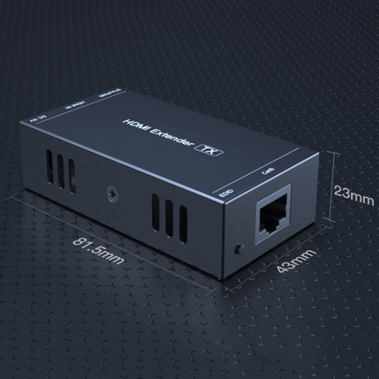 PWAY 165ft/50m HDMI alla porta di rete RJ45 Estensore di trasmissione senza perdita di dati 1080P