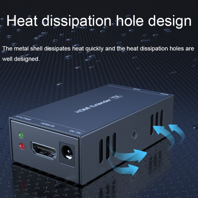 PWAY 165ft/50m HDMI alla porta di rete RJ45 Estensore di trasmissione senza perdita di dati 1080P