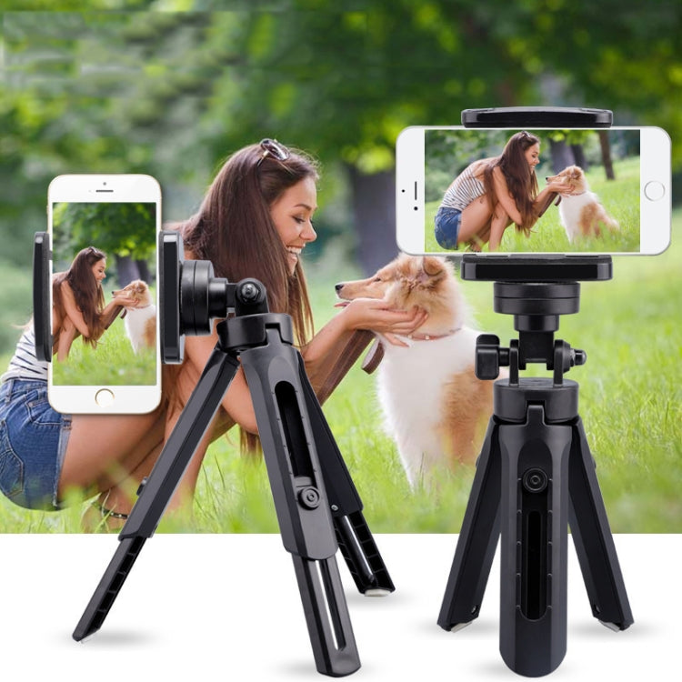 Treppiede portatile per telefono con fotocamera da tavolo con mini treppiede per selfie rimovibile con testa a sfera