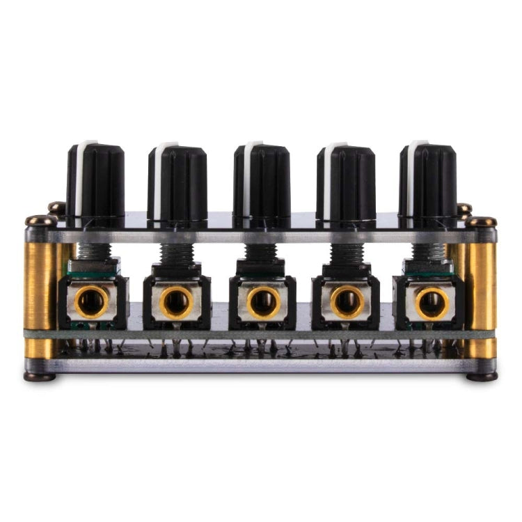 Console mixer passiva portatile a 4 vie in linea stereo, TX400