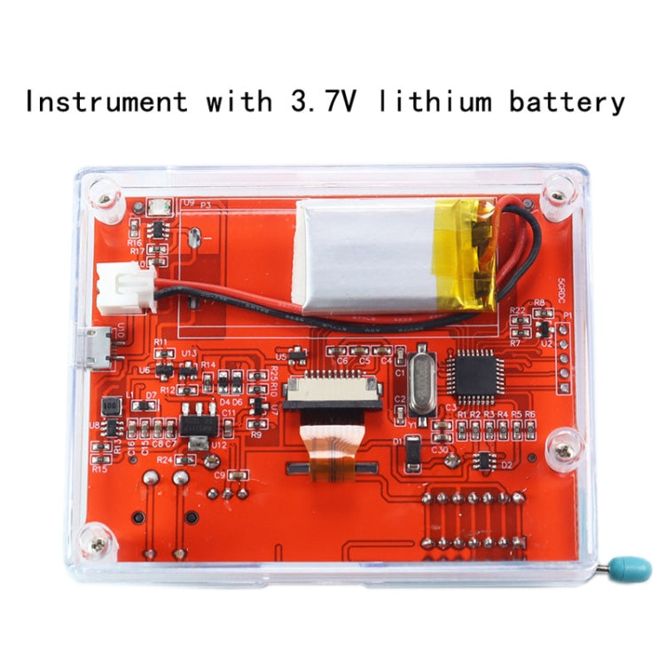 Display TFT del tester transistor LCR-T10H per test della resistenza del condensatore triodo diodo, LCR-T10H Built Lithium Battery, LCR-T10H Dry Battery