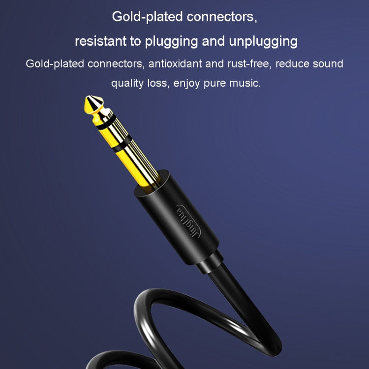 JINGHUA Cavo audio da 3,5 mm a 6,5 mm Amplificatore per chitarra Cavo da 6,35 mm, 0.5m, 1.5m, 3m, 5m