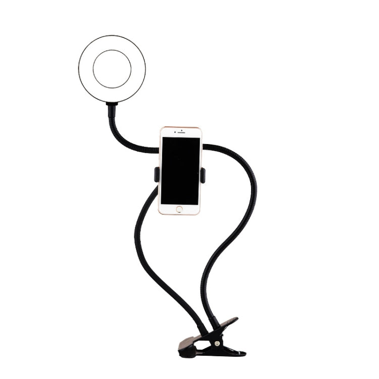 Anello luminoso per selfie con supporto per cellulare Bracci flessibili rotanti a 360° per streaming live, 4 Inch, 6 Inch, 8 Inch