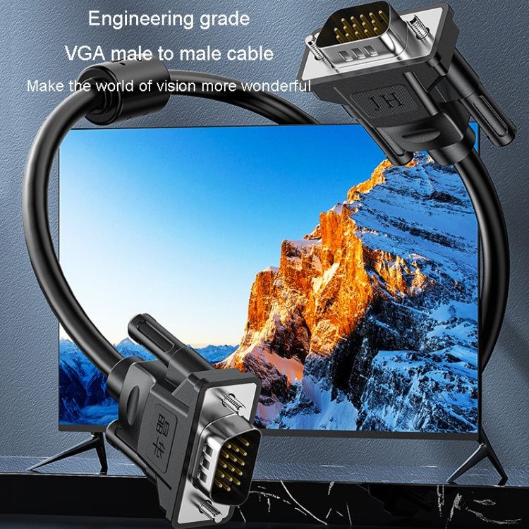 JINGHUA VGA3 + 6 Cavo di collegamento dello schermo del monitor del computer Cavo di collegamento del display VGA, 1.5m, 3m, 5m