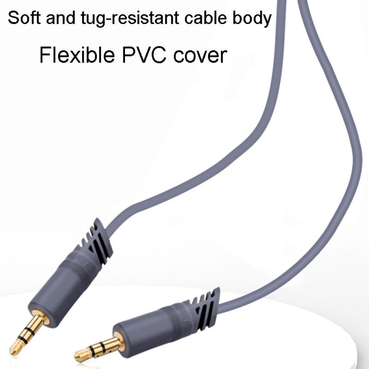 JINGHUA A240 Cavo audio da 3,5 mm maschio a maschio Cavo di collegamento per microfono stereo per auto per telefono cellulare, 1.5m, 3m, 5m, 10m, 15m, 20m, 30m