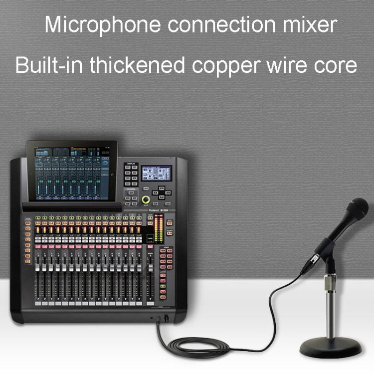 Cavo audio XLR JINGHUA 6.5 maschio-femmina 6.35 Mixer microfonico bilanciato a tre core, 1.5m, 3m, 5m, 10m