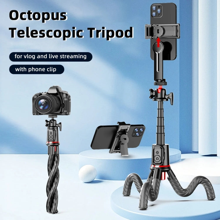Staffa per foto portatile portatile per fotocamera con treppiede per polpo, C03 Telescopic Pole With Remote, C02
