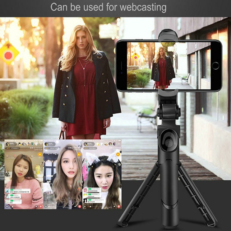 XT09 Live Cell Phone Treppiede Selfie Stick Staffa Bluetooth Selfie Stick, XT09