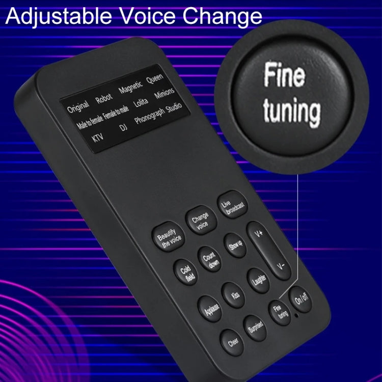 S9 Telefono cellulare Computer Scheda audio dal vivo Cambia voce Gioco Karaoke Registrazione Trasformatore audio, S9