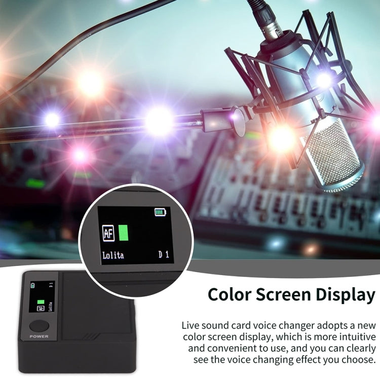 A9 Cellulare Computer Registrazione dal vivo Mini Schermo a colori Display Scheda audio Cambia voce, English, English Set