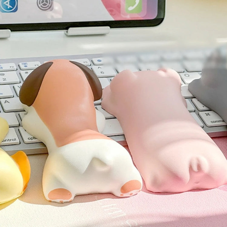 Tappetino per mouse in memory foam con decompressione Simpatico poggiapolsi per mouse da tavolo con cuscino per la mano, Panda, Puppy, Duck, Bear