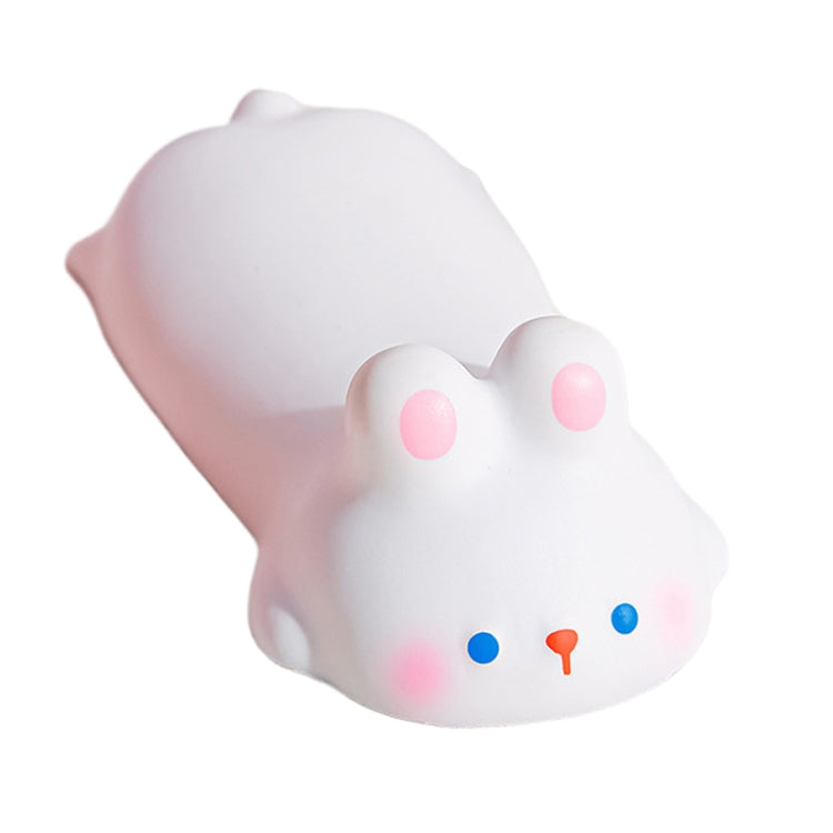 Tappetino per mouse in memory foam con decompressione Simpatico poggiapolsi per mouse da tavolo con cuscino per la mano, Cat, Pig, Rabbit, Shiba Inu