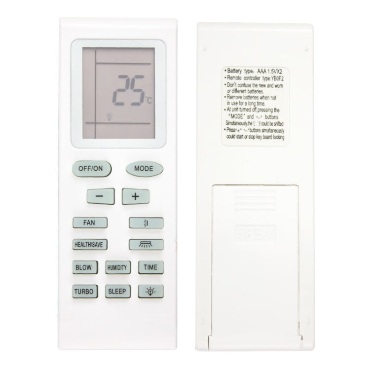 Per la parte di ricambio del telecomando del condizionatore d'aria GREE Trane Electrolux YBOF2, YBOF2