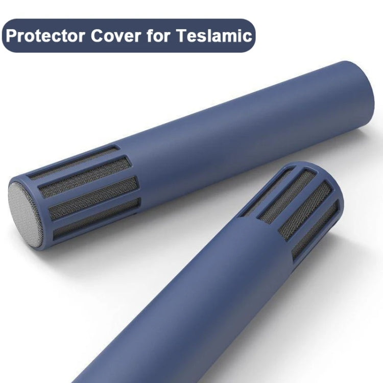 Per microfono Teslamic 1 paio custodia protettiva in silicone copertura per microfono wireless