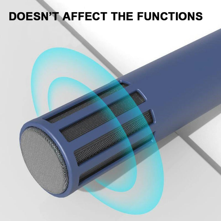 Per microfono Teslamic 1 paio custodia protettiva in silicone copertura per microfono wireless