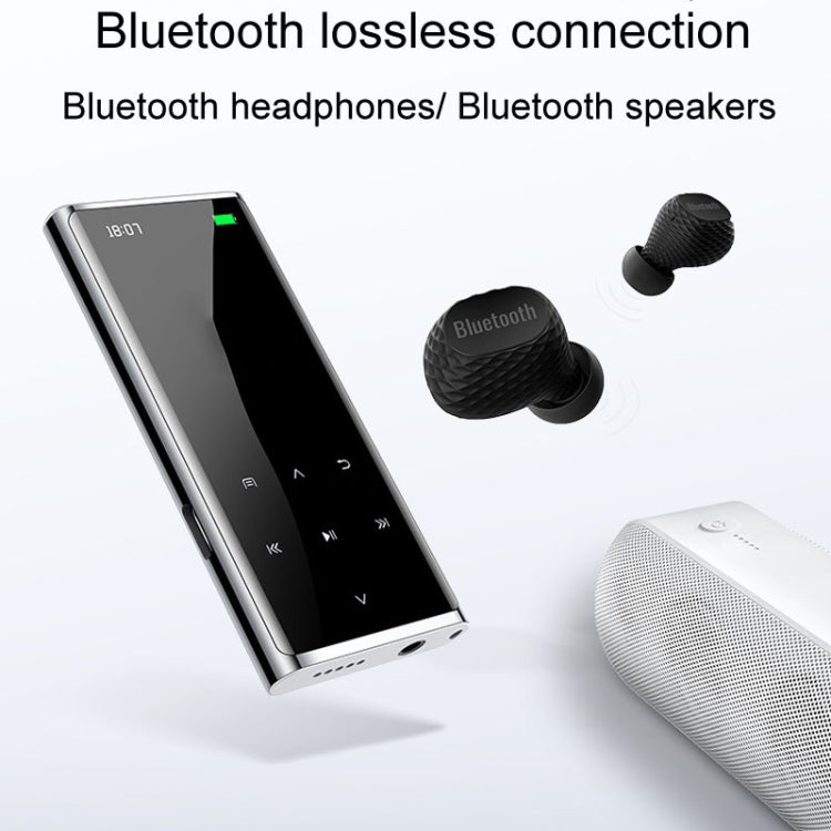 M27 Lettore musicale Bluetooth MP3/MP4 da 1,8 pollici Registratore e-book, 4GB, 8GB, 16GB, 32GB