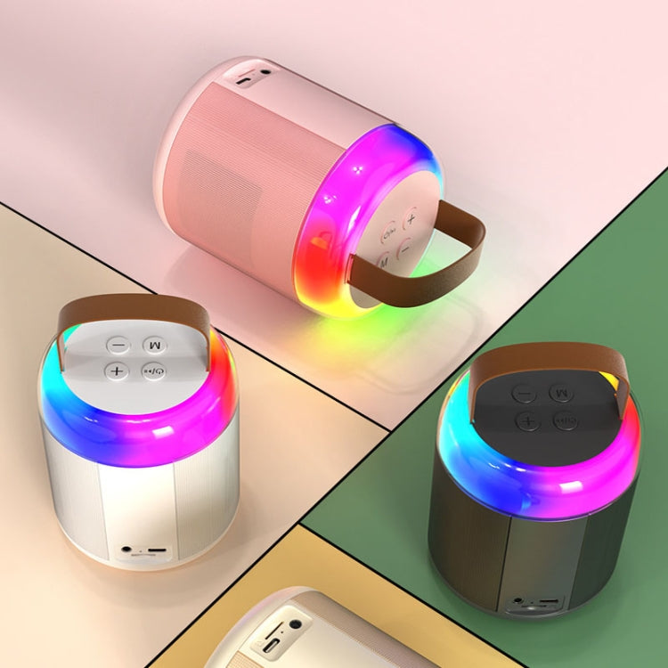 Altoparlante Bluetooth portatile domestico Piccolo audio karaoke da esterno, Y1 White, Y1 Pink, Y1 Black, Y2 White, Y2 Pink, Y2 Black