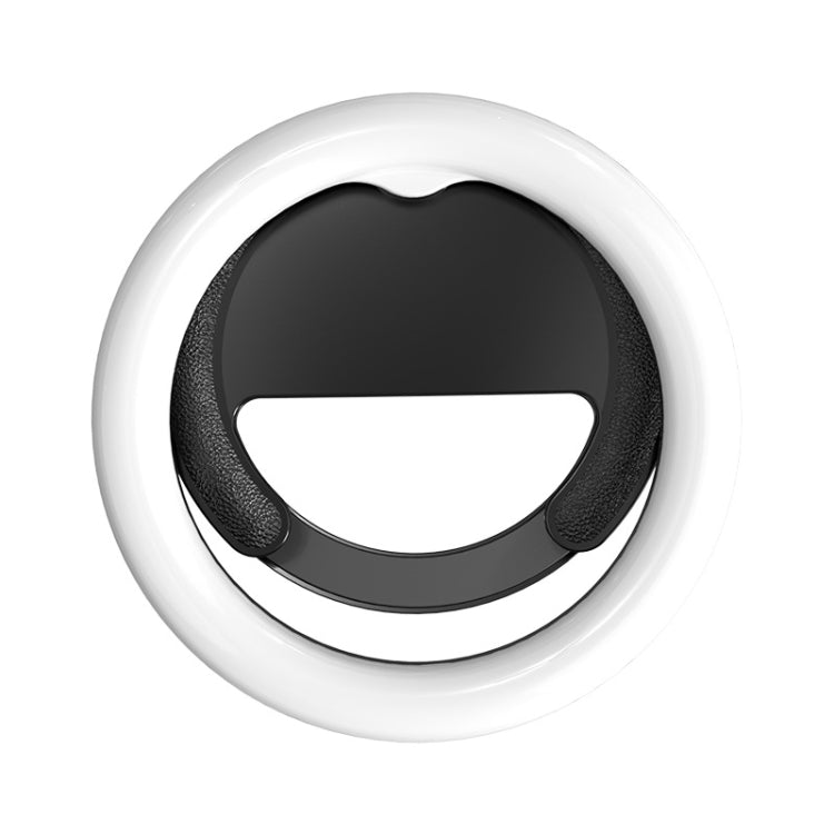 Lampada per schermo sbloccata con clip a mezzo anello, luce di riempimento per telefono cellulare da 10 cm, F-100 Pink, F-100 White, F-100 Black