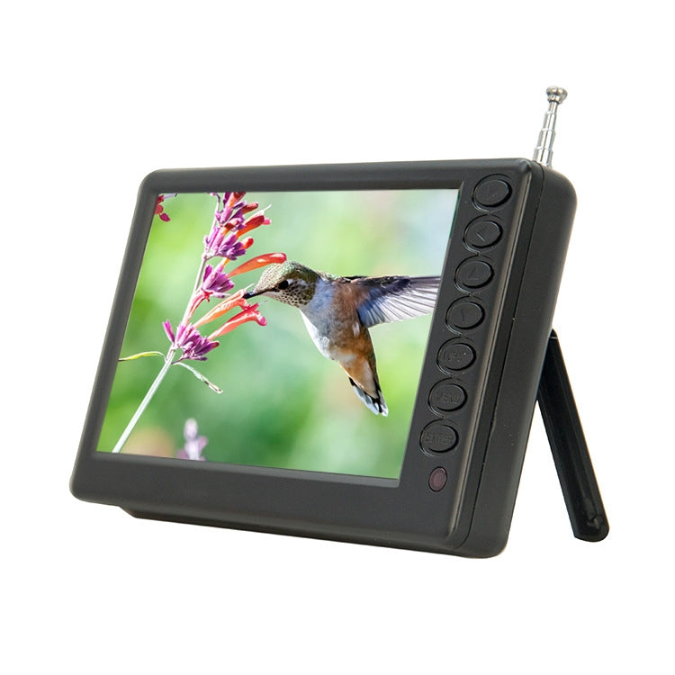 TV LCD digitale portatile ultra sottile da 5 pollici per auto, DVB-T2 US Plug, ISDB-T US Plug, DVB-T2 EU Plug, ISDB-T EU Plug