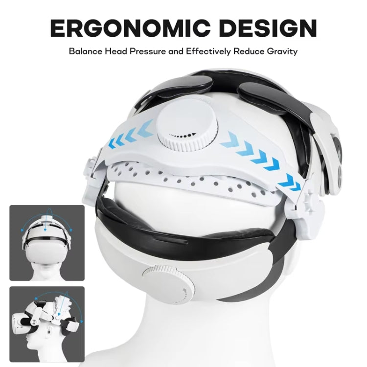 Accessori per occhiali VR DEVASO con fascia regolabile retrattile per Meta Quest 3 / Meta Quest 2 / Meta Quest Pro / Pico 4 / Pico 4 Pro, For Meta Quest 3 / Meta Quest 2 / Meta Quest Pro / Pico 4 / Pico 4 Pro
