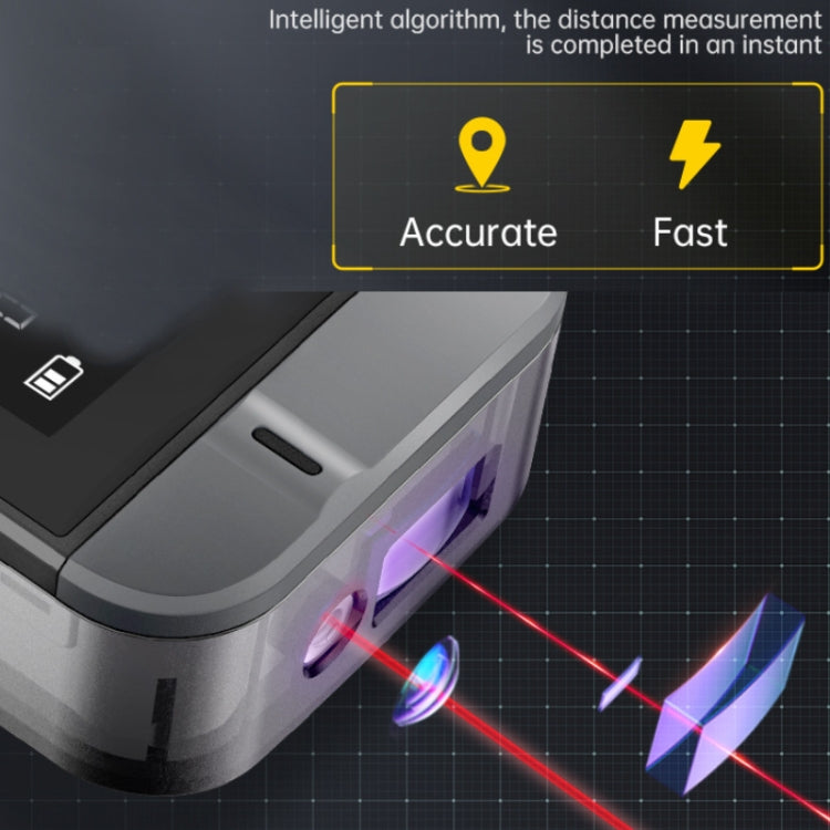 Righello di misurazione a infrarossi con telemetro laser FNIRSI, IR40