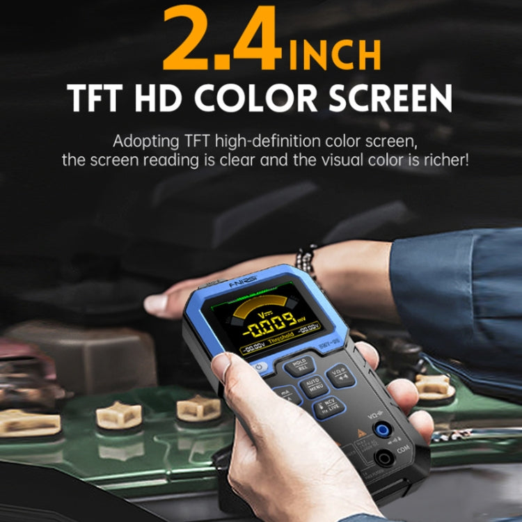 FNIRSI Multimetro intelligente ad alta precisione con display digitale completamente automatico, DMT-99