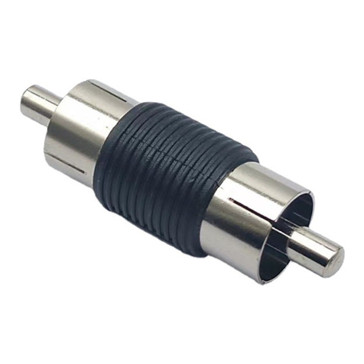 Adattatore audio per monitoraggio maschio dritto testa di loto RCA da 10 pezzi, RCA Male to RCA Male