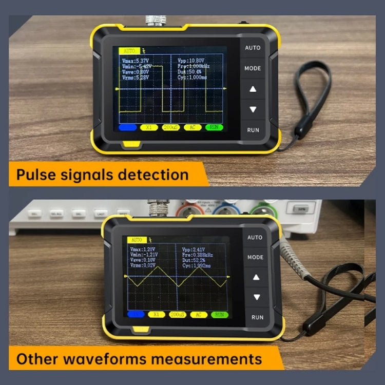 Oscilloscopio digitale portatile FNIRSI di piccole dimensioni per la manutenzione, DSO152 Standard, DSO152 Upgrade