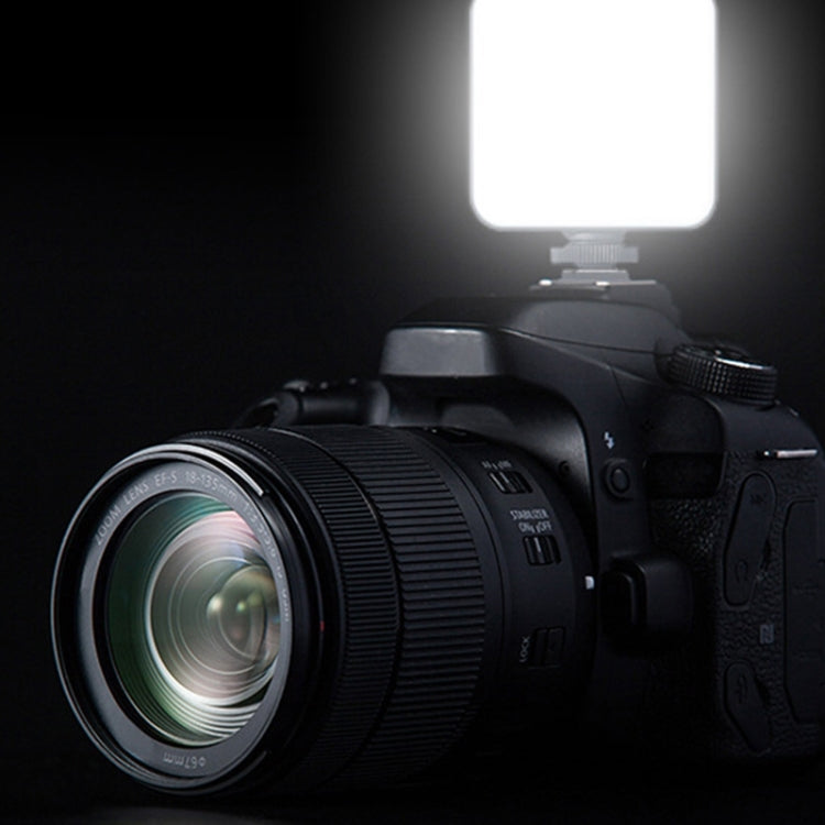 Lampada tascabile per fotografia con luce di riempimento dal vivo per videoconferenze W64 64LED, Clip Set, Clip+Tripod Set