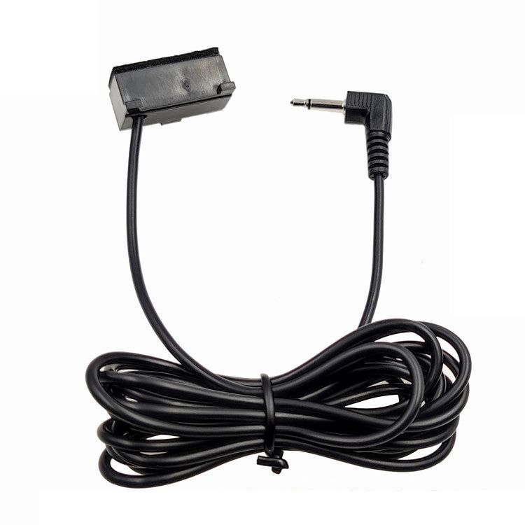 Microfono esterno di qualità audio HD per navigazione GPS per auto da 3 m, Straight Plug, Bent Plug