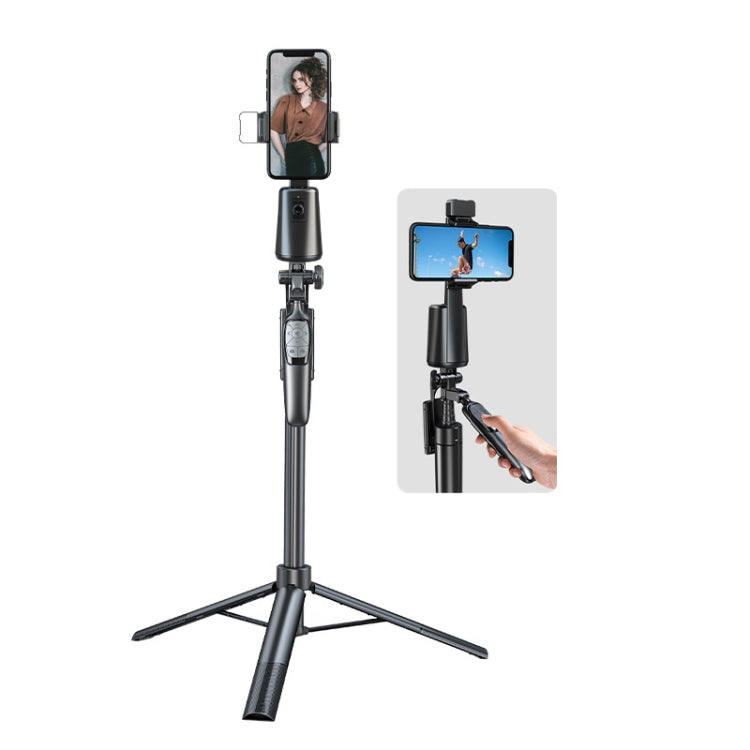 Pixel A200 Stabilizzatore cardanico con rilevamento automatico Bastone per selfie con rotazione a 360 gradi con luce di riempimento, A200 Set 1, A200 Set 2, A200 Set 3