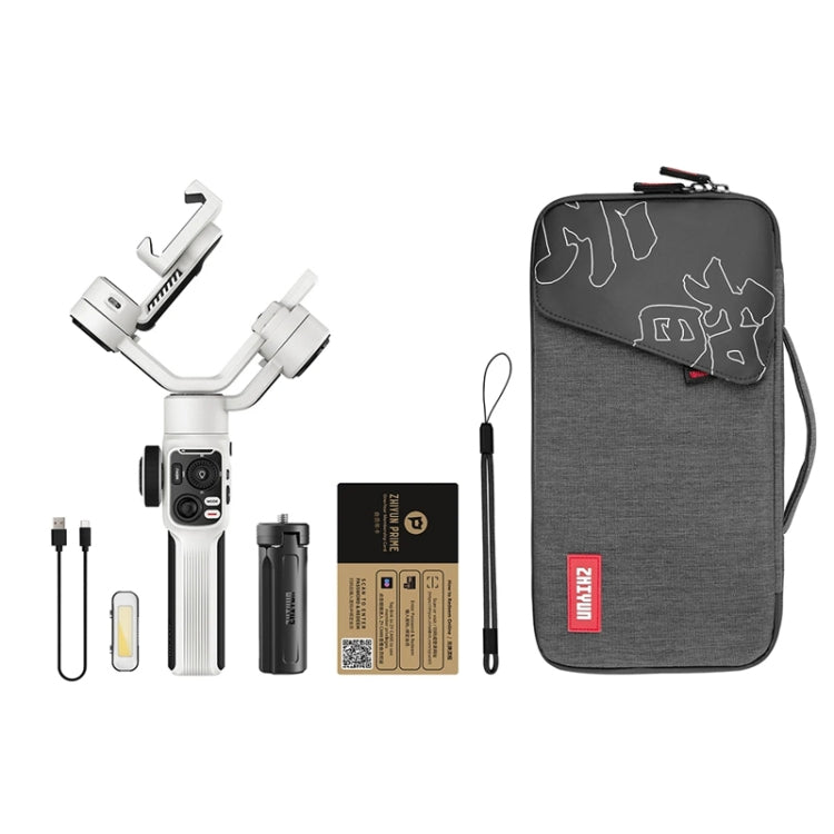Stabilizzatore cardanico portatile per smartphone a 3 assi ZHIYUN Smooth 5S, Smooth 5S Standard Black, Smooth 5S Standard White, Smooth 5S Combo Black, Smooth 5S Combo White