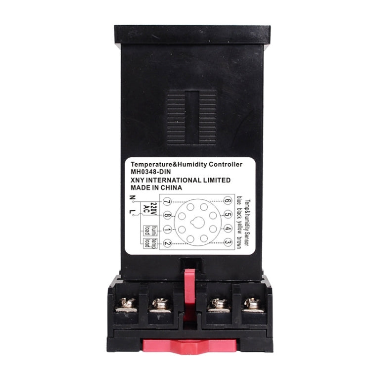 SINOTIMER MH0348-DIN Installazione della guida di guida del controller di umidità della temperatura intelligente ad alta precisione, MH0348-DIN