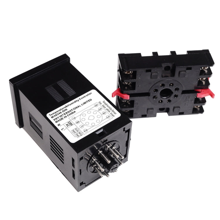 SINOTIMER MH0348-DIN Installazione della guida di guida del controller di umidità della temperatura intelligente ad alta precisione, MH0348-DIN