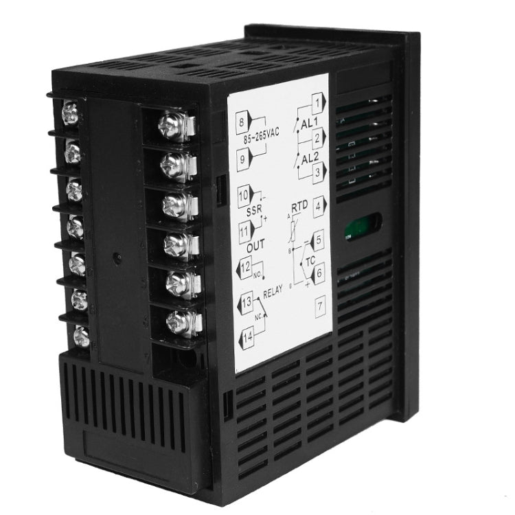 SINOTIMER MC401 Ingresso universale Custodia corta PID Regolatore di temperatura intelligente Misuratore Riscaldamento Raffreddamento Relè SSR Uscita a stato solido, MC401