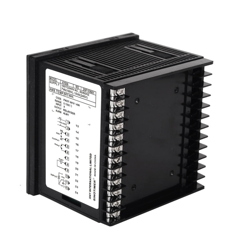 SINOTIMER XY509 Strumento di controllo della temperatura intelligente Relè di riscaldamento PID a custodia corta Uscita a stato solido SSR, XY509