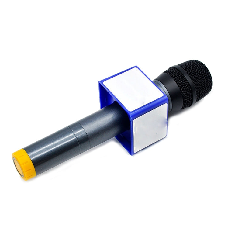 Stazione di bandiera con logo del microfono per intervista, Square Black, Square Orange, Square Blue, Triangular Black, Triangular Orange, Triangular Blue
